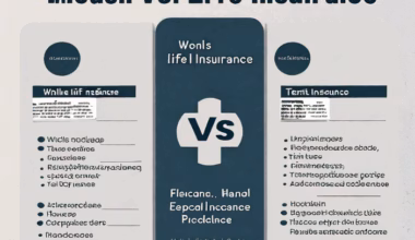 Whole vs. Term Life Insurance